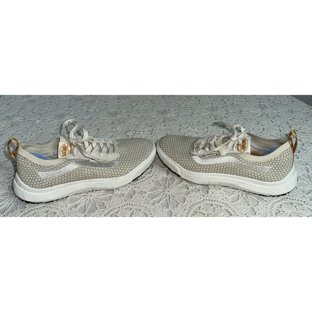 Vans Unisex UltraRange VR3 Vintage Cream White Shoes Women's 8.5 Men's 7 - Picture 4 of 8